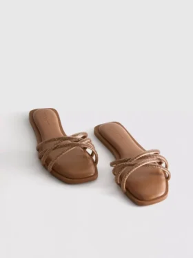 Mule-sandalen met Diamanta-patroon