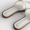 Mule-sandalen met gesp