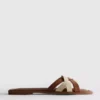 Mules met geweven bandjes
