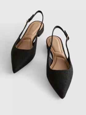 Mules met spitse neus en slingback