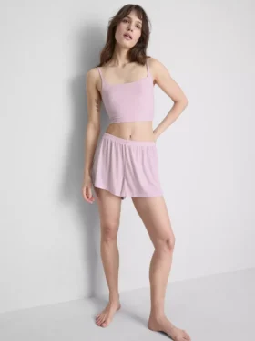 Naadloze, cropped cami-top