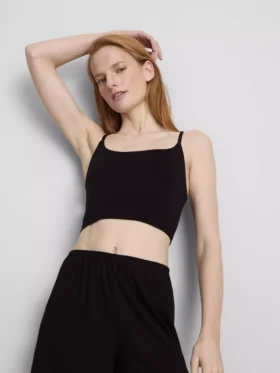 Naadloze, cropped cami-top