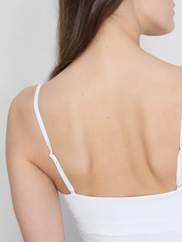 Naadloze, cropped cami-top