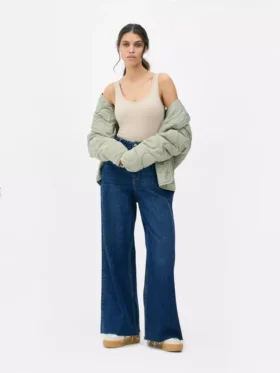 Naadloze geribde bodysuit
