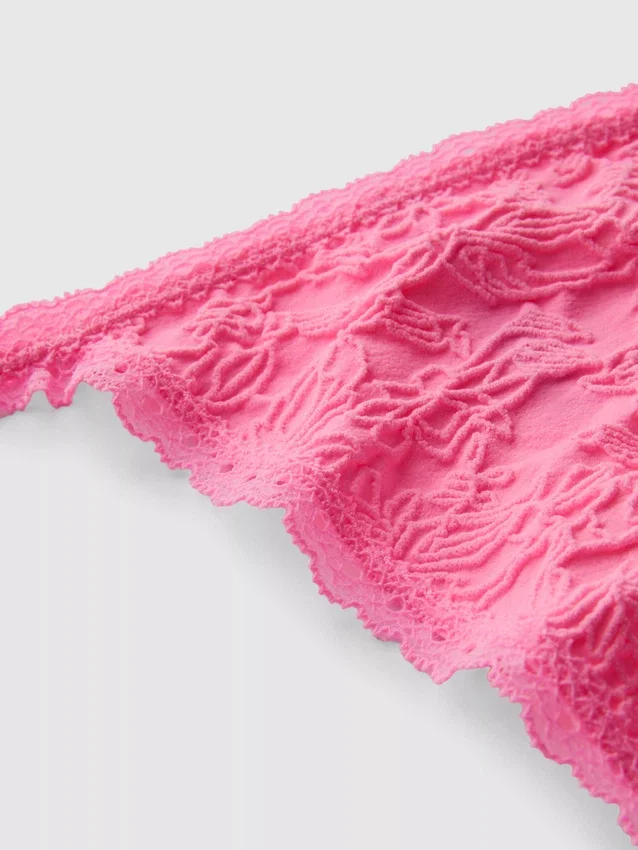 Naadloze jacquard driehoekige ondergoedset