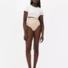 Naadloze Shapewear-string met hoge taille