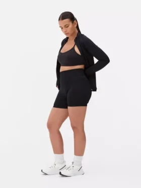Naadloze yogashorts