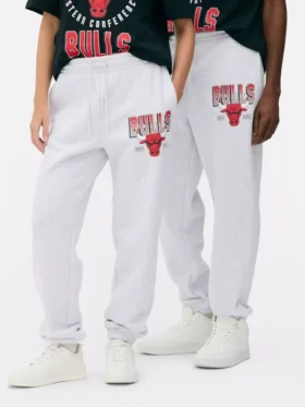 NBA Chicago Bulls joggingbroeken met trekkoord