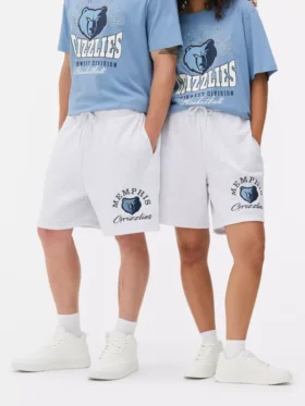NBA Memphis Grizzlies Shorts met trekkoord