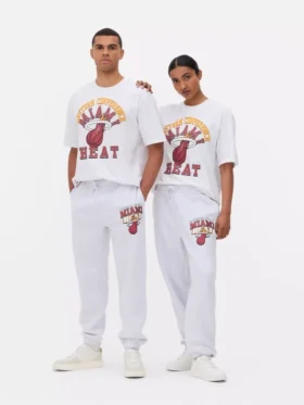 NBA Miami Heat joggingbroek met trekkoord