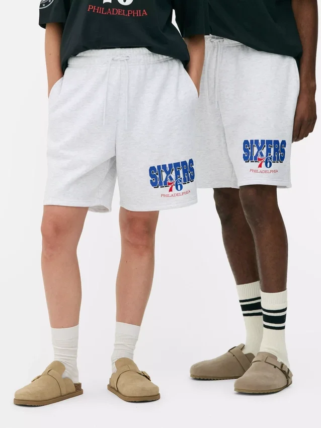 NBA Philadelphia 76ers Shorts met trekkoord