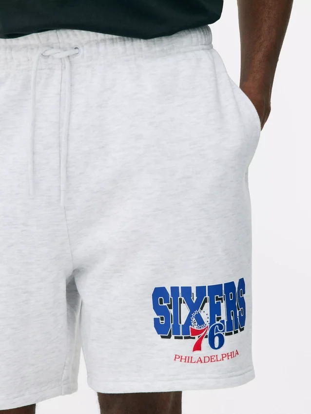 NBA Philadelphia 76ers Shorts met trekkoord