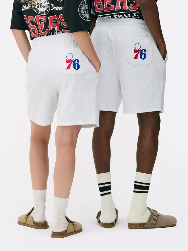 NBA Philadelphia 76ers Shorts met trekkoord