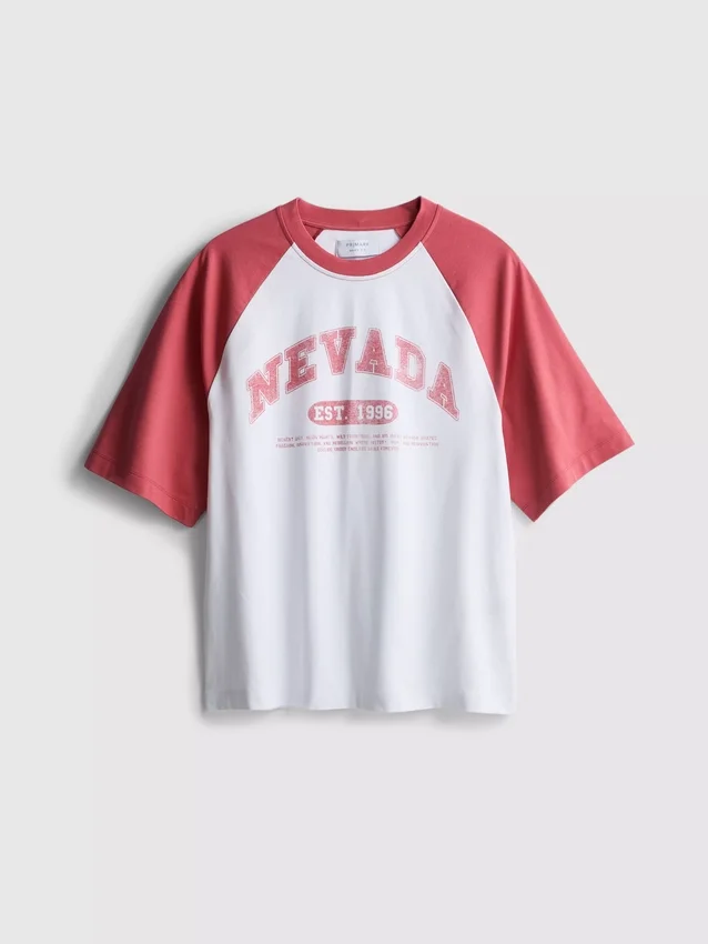 Nevada raglan-T-shirt