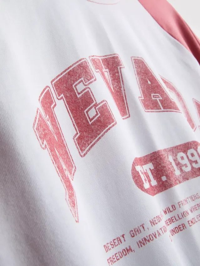 Nevada raglan-T-shirt