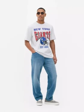 New York Giants T-shirt met ronde hals