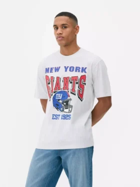 New York Giants T-shirt met ronde hals