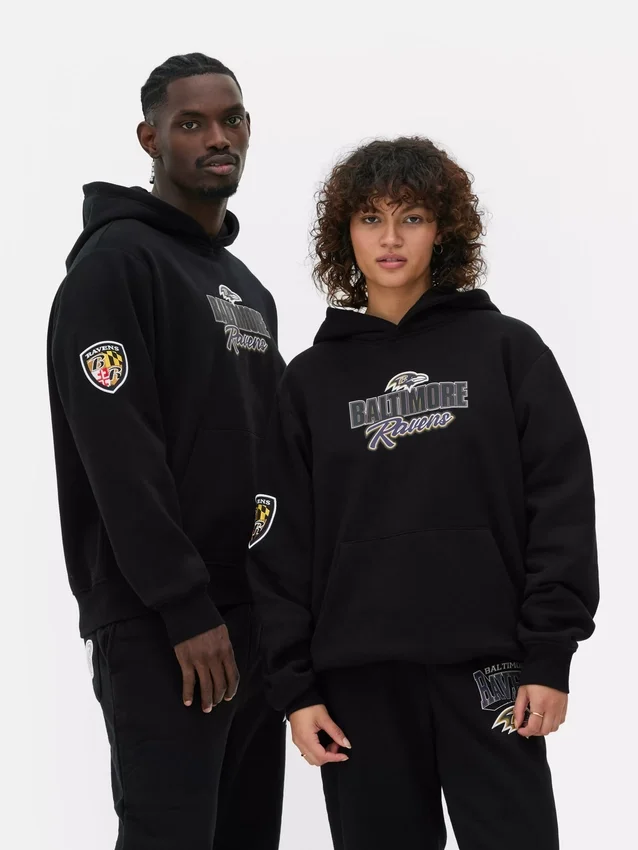 NFL Baltimore Ravens hoodie met print
