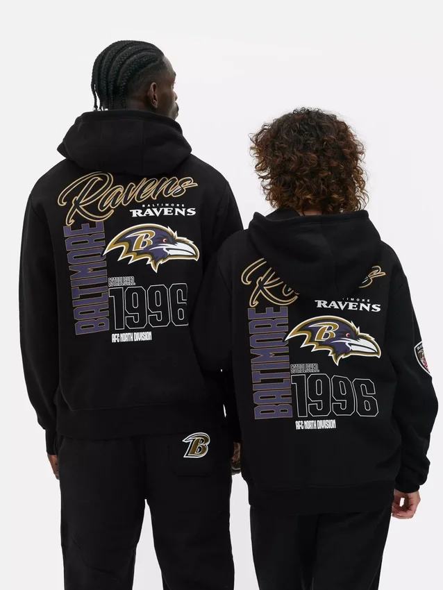 NFL Baltimore Ravens hoodie met print