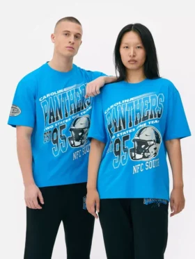 NFL Carolina Panthers T-shirt met opdruk