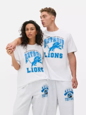 NFL Detroit Lions T-shirt met opdruk