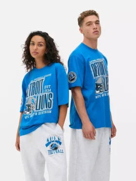 NFL Detroit Lions T-shirt met opdruk