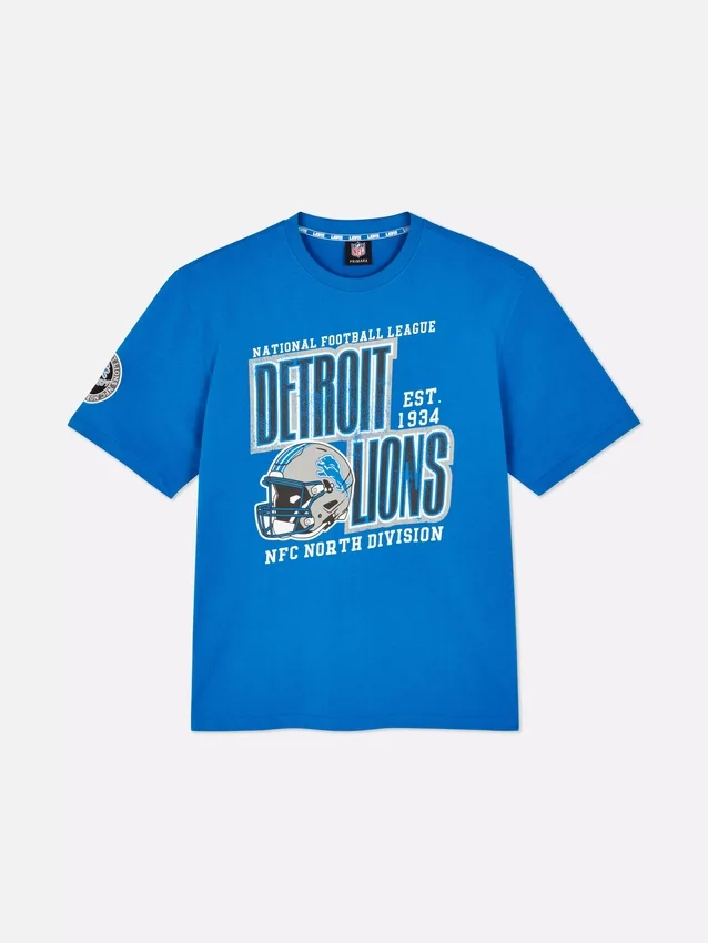 NFL Detroit Lions T-shirt met opdruk