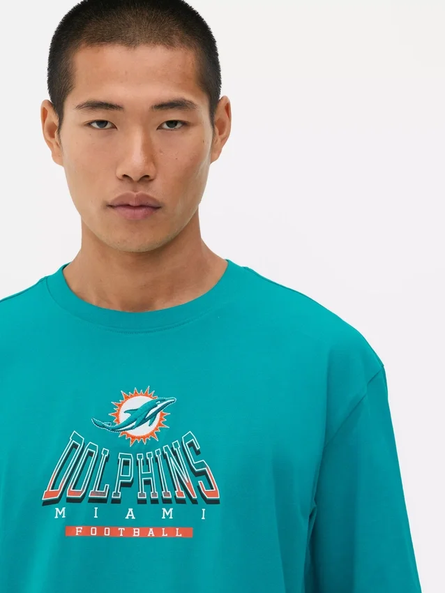 NFL Miami Dolphins-logo T-shirt