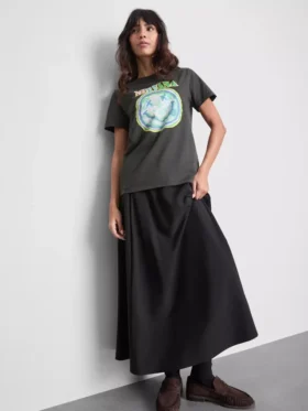 Nirvana T-shirt van gewassen katoen