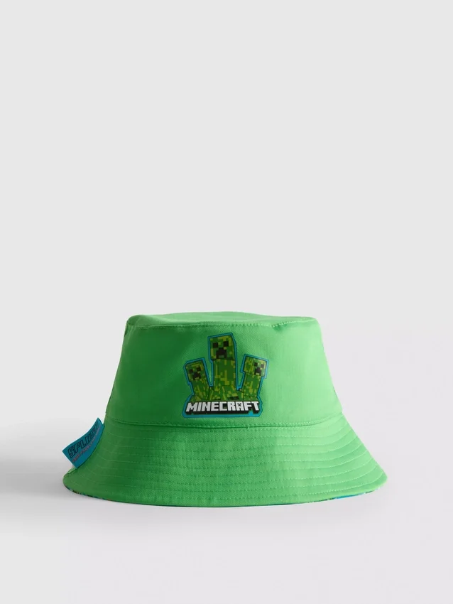 Omkeerbare Minecraft-buckethoed