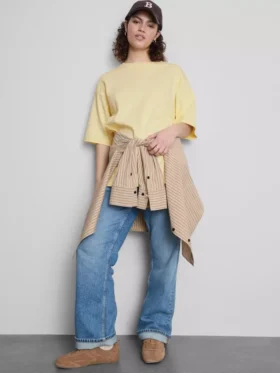 Onmisbaar oversized katoenen T-shirt