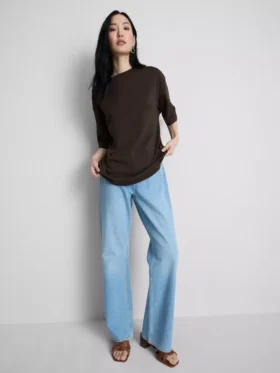 Onmisbaar oversized katoenen T-shirt