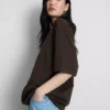 Onmisbaar oversized katoenen T-shirt