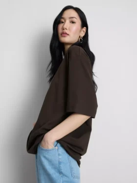 Onmisbaar oversized katoenen T-shirt