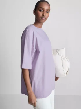 Onmisbaar oversized katoenen T-shirt