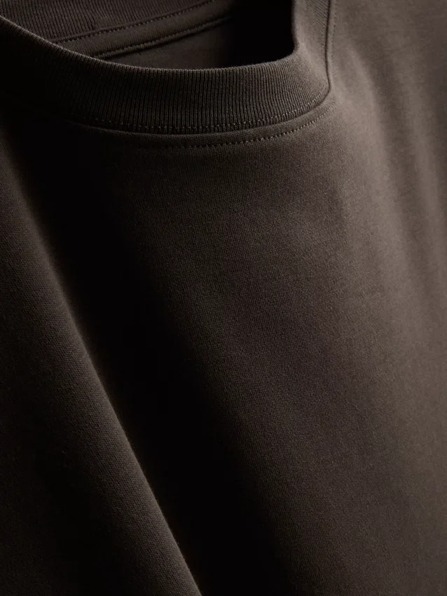 Onmisbaar oversized katoenen T-shirt