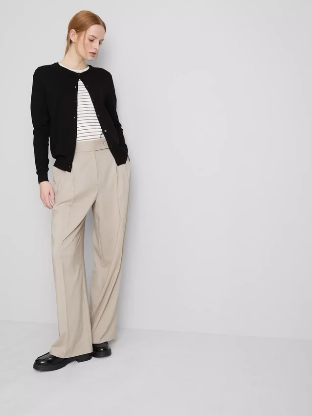 Onmisbaar vest met ronde hals
