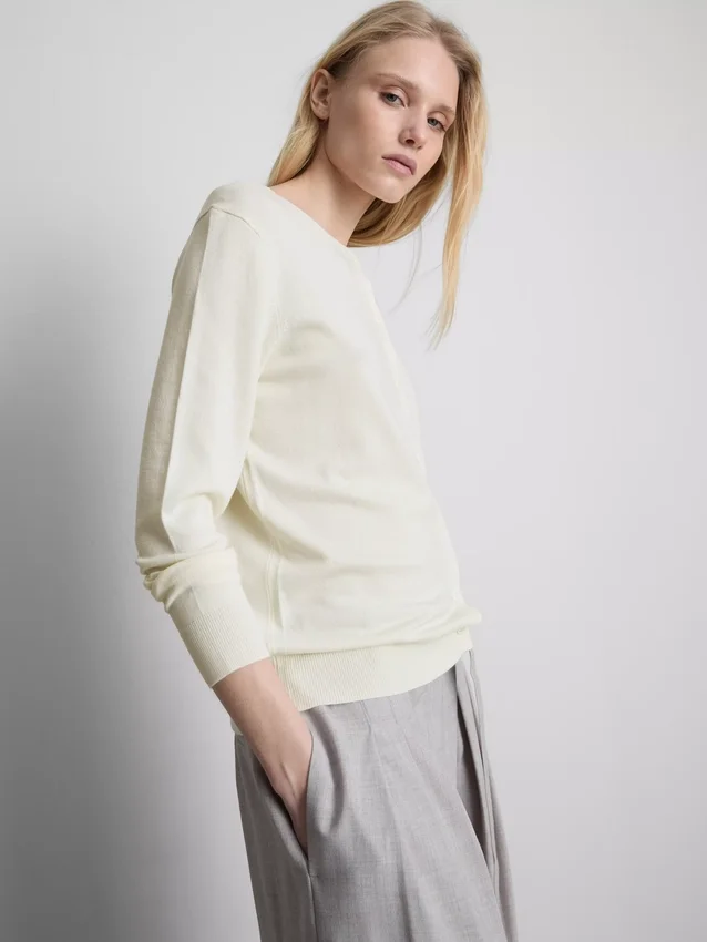Onmisbaar vest met ronde hals