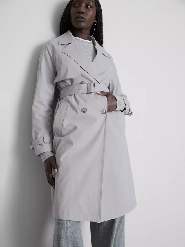 Onmisbare trenchcoat met riem