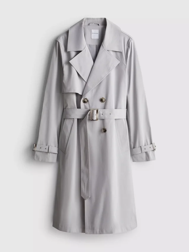 Onmisbare trenchcoat met riem