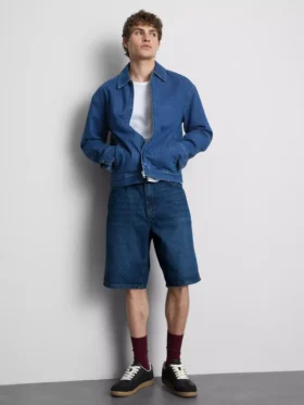 Ontspannen denimshort