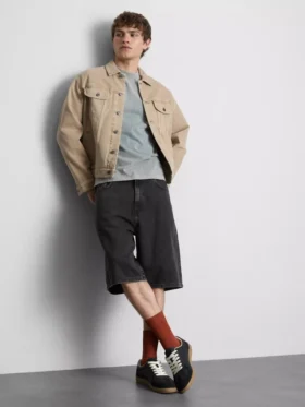 Ontspannen denimshort