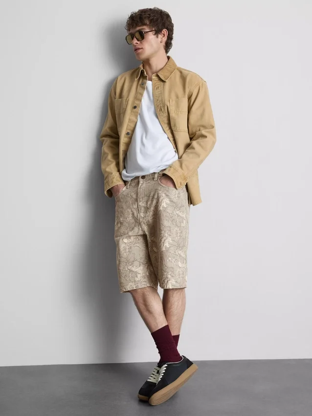 Ontspannen denimshort