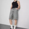 Ontspannen denimshort