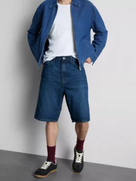 Ontspannen denimshort