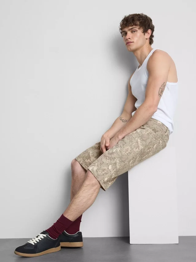 Ontspannen denimshort
