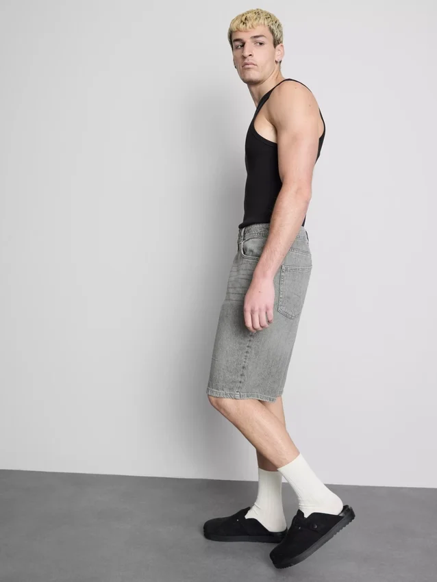 Ontspannen denimshort