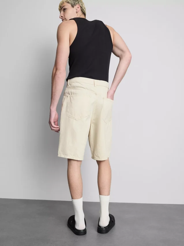 Ontspannen denimshort