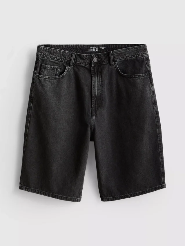 Ontspannen denimshort
