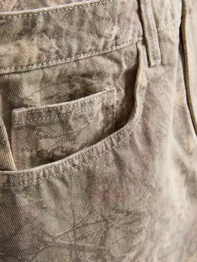 Ontspannen denimshort